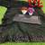 Black woven georgette saree with blouse