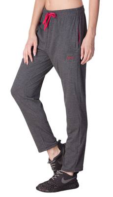  Lyra Black melange Women's Track Pant 2