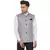 White printed cotton nehru-jacket