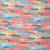 Suta Women Pink  Blue Strokes Printed Chiffon Saree