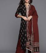 Women's  Cotton Kurti  palazzo with  Dupatta