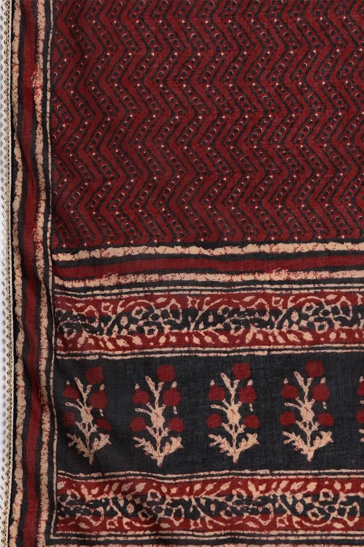 Women's  Cotton Kurti  palazzo with  Dupatta