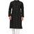 Black Color Woven Viscose Rayon Styles Men's Wear Kurta.