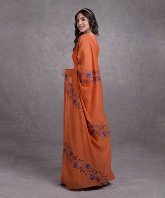 Burnt Orange Kashmir Bagh Inspired Sharara Set 3