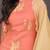 Peach Echo Handwoven Brocade Gharara Set