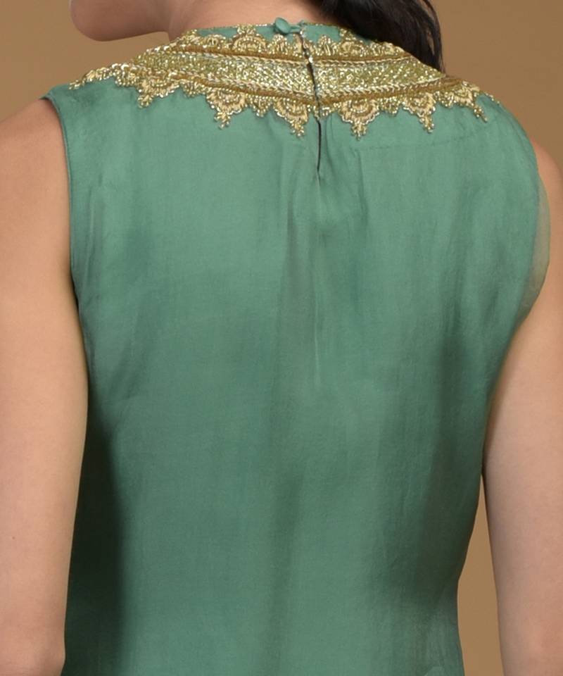 Kale Inara Zardozi Hand Embroidered Kurta Set