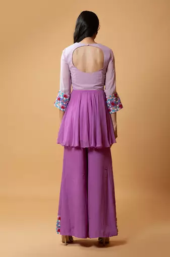 Double Shaded Sharara Set