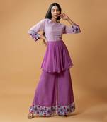 Double Shaded Sharara Set