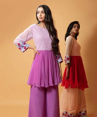 Double Shaded Sharara Set 4