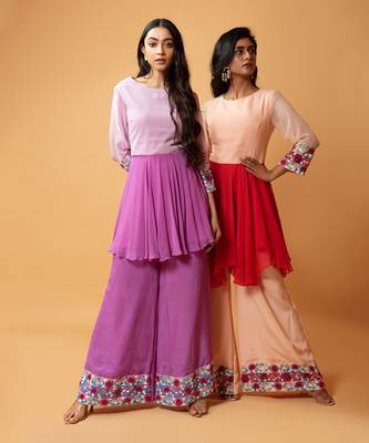 Double Shaded Sharara Set 4