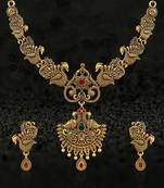 Multicolor zircon   necklace-sets