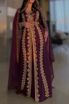 Violet Reception Kaftan for Women