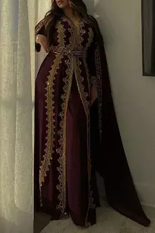 Violet Reception Kaftan for Women