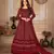 MAROON GEORGETTE THREAD WITH SEQUIENCE EMBROIDERED WORK SALWAR SUIT DUPATTA