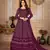 PURPLE GEORGETTE THREAD WITH SEQUIENCE EMBROIDERED WORK SALWAR SUIT DUPATTA