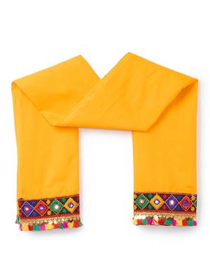 Banjara India Kutchi Embroidered Girls Chaniya Choli with Dupatta (CC-PTW) - Red 4