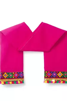 Banjara India Kutchi Embroidered Girls Chaniya Choli with Dupatta (CC-PTW) - Blue