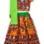Banjara India Kutchi Embroidered Girls Chaniya Choli with Dupatta (CC-PTW) - Orange