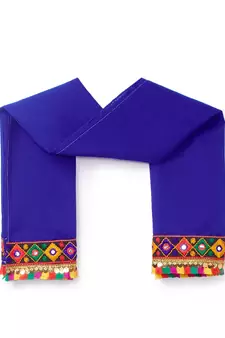 Banjara India Kutchi Embroidered Girls Chaniya Choli with Dupatta (CC-PTW) - GREEN