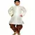 ANAN Kid's Festive & Party White Kurta and Patiala Set  ( White Pack of 1 )