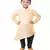 ANAN Kid's Festive & Party Gold Crose Kurta and Pyjama Set  ( Gold Pack of 1 )