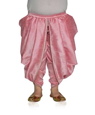 ANAN Kid's Festive & Party Pink Patiala Pant  ( Pink Pack of 1 ) 1