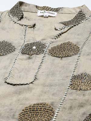womens cotton printed straight kurti And palazzo set 4