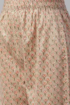 womens cotton printed straight kurti And palazzo set