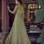 green embroidered net semi_stitched salwar