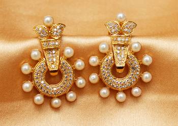 Beautiful Designer Cz Earrings 1