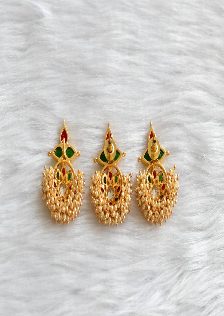 Matte finish white pendant set dj-01755