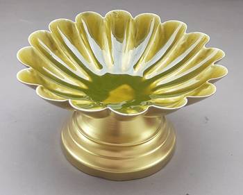 Color Palette Green Stand Bowl 3