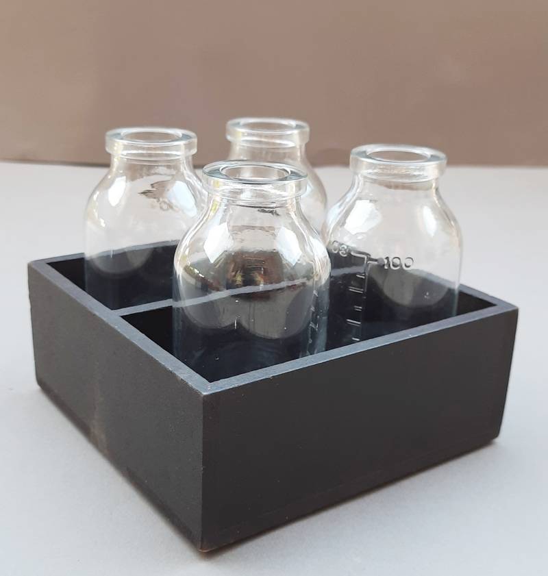 Color Palette 4 Bottle Vase