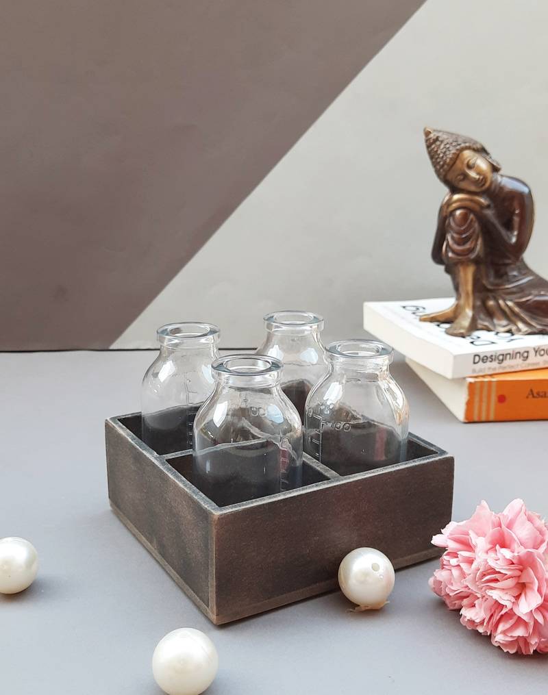 Color Palette 4 Bottle Vase