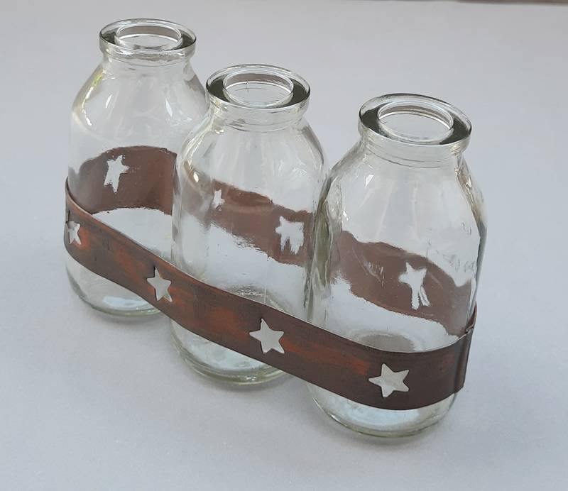 Color Palette 3 Bottle Vase