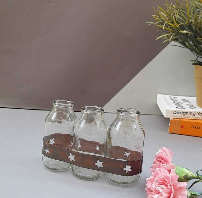 Color Palette 3 Bottle Vase