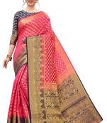 Mr & Mrs Creation Present Blue Colour Cotton Art Silk Saree With Designer Blouse Pic 