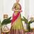 Parrot Green Banarasi semi stitched Lehenga & Unstitched Blouse With Dupatta