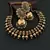 Golden Necklace With Jhumka