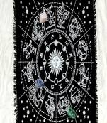 Top Cloth Wiccan Square Spiritual Sacred Cloth (Small, Black 2) 