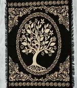 Top Cloth Wiccan Square Spiritual Sacred Cloth (Large, Golden Tree Of Life) 