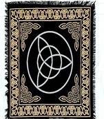 Top Cloth Wiccan Square Spiritual Sacred Cloth (Small, Diya Bati) 