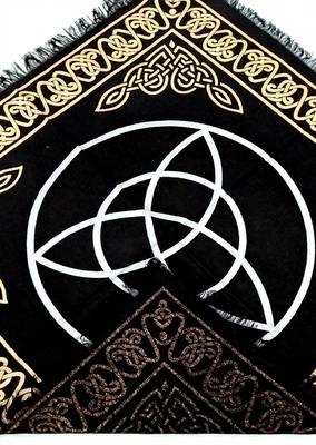 Top Cloth Wiccan Square Spiritual Sacred Cloth (Small, Diya Bati)  4