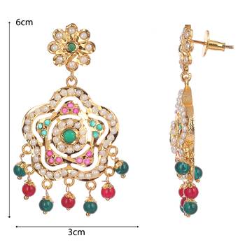 Real Natural Hyderabadi pearls Set 3