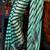 VSAREE AQUA BLUE DESIGNER SATIN CREPE PRINTED SAREE