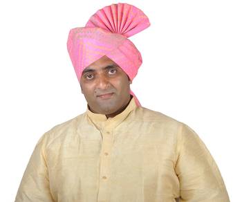 Khadi Print Kolhapuri Pheta Turban 1