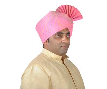 Khadi Print Kolhapuri Pheta Turban 3