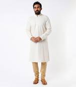 White Chikankari Kurta