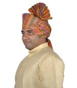 Panchrangi Lehariya Kolhapuri Pheta Turban