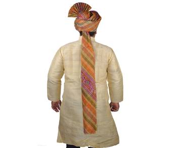 Panchrangi Lehariya Kolhapuri Pheta Turban 3
